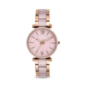 Klockarmband Fossil ES4346 Rostfritt stål Rosévin 16mm